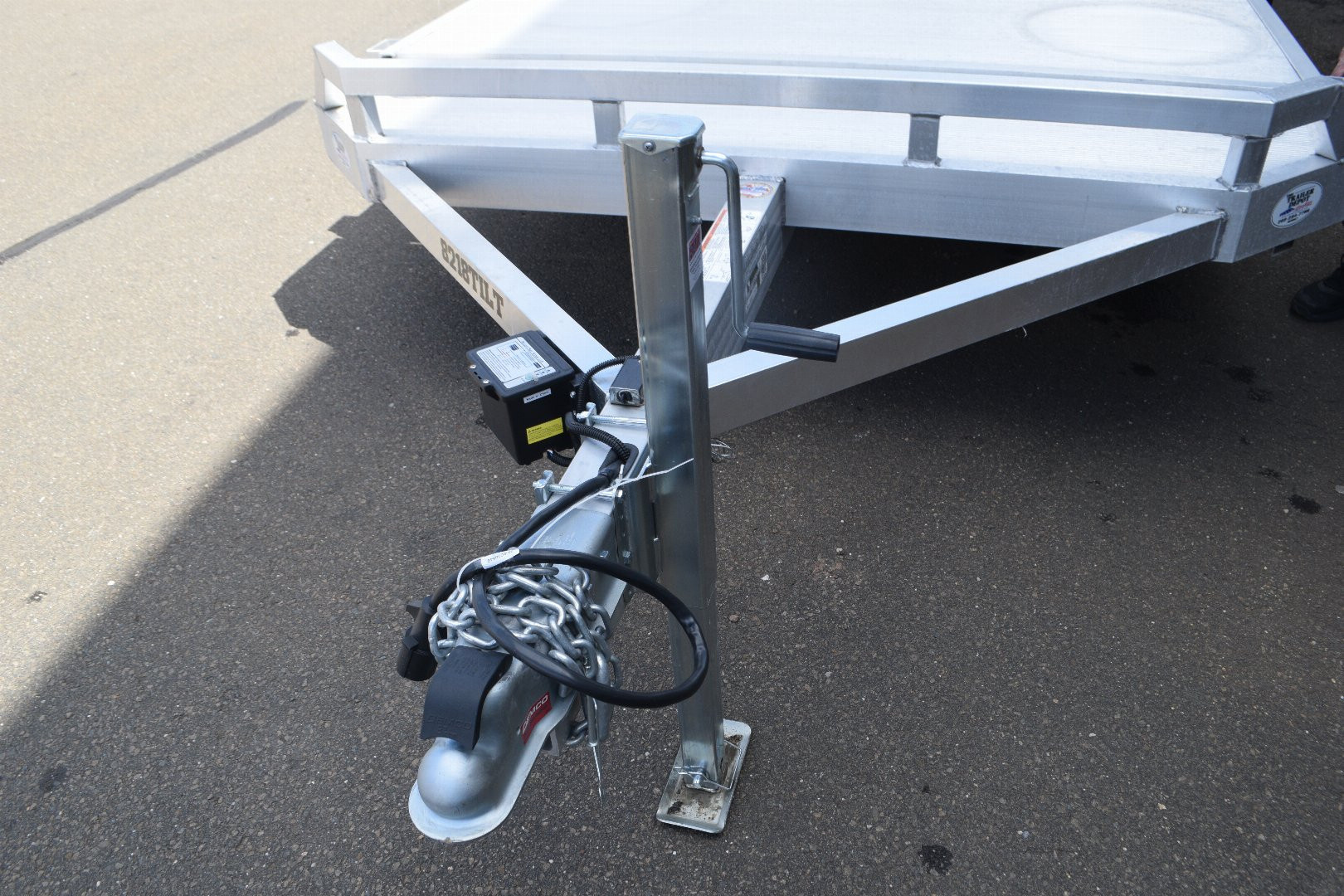 New ALUMA 6’8″ X 18′ OPEN CAR/MOTORCYCLE/ATV TILT TRAILER 7K