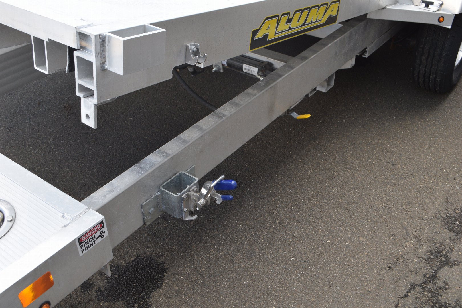 New ALUMA 6’8″ X 18′ OPEN CAR/MOTORCYCLE/ATV TILT TRAILER 7K