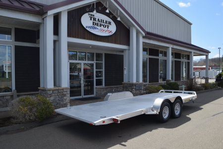 New ALUMA 6’8″ X 18′ OPEN CAR/MOTORCYCLE/ATV TILT TRAILER 7K