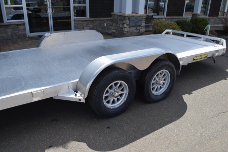 New ALUMA 6’8″ X 18′ OPEN CAR/MOTORCYCLE/ATV TILT TRAILER 7K
