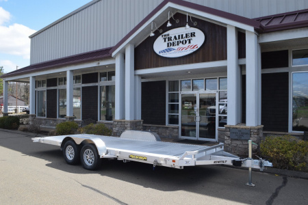 New ALUMA 6’8″ X 18′ OPEN CAR/MOTORCYCLE/ATV TILT TRAILER 7K