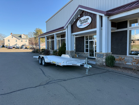 New ALUMA 6’8″ X 18′ OPEN CAR/MOTORCYCLE/ATV TILT TRAILER 7K