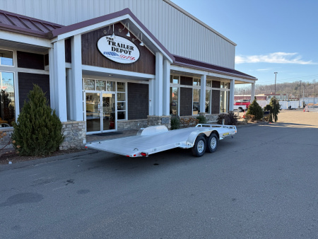 New ALUMA 6’8″ X 18′ OPEN CAR/MOTORCYCLE/ATV TILT TRAILER 7K
