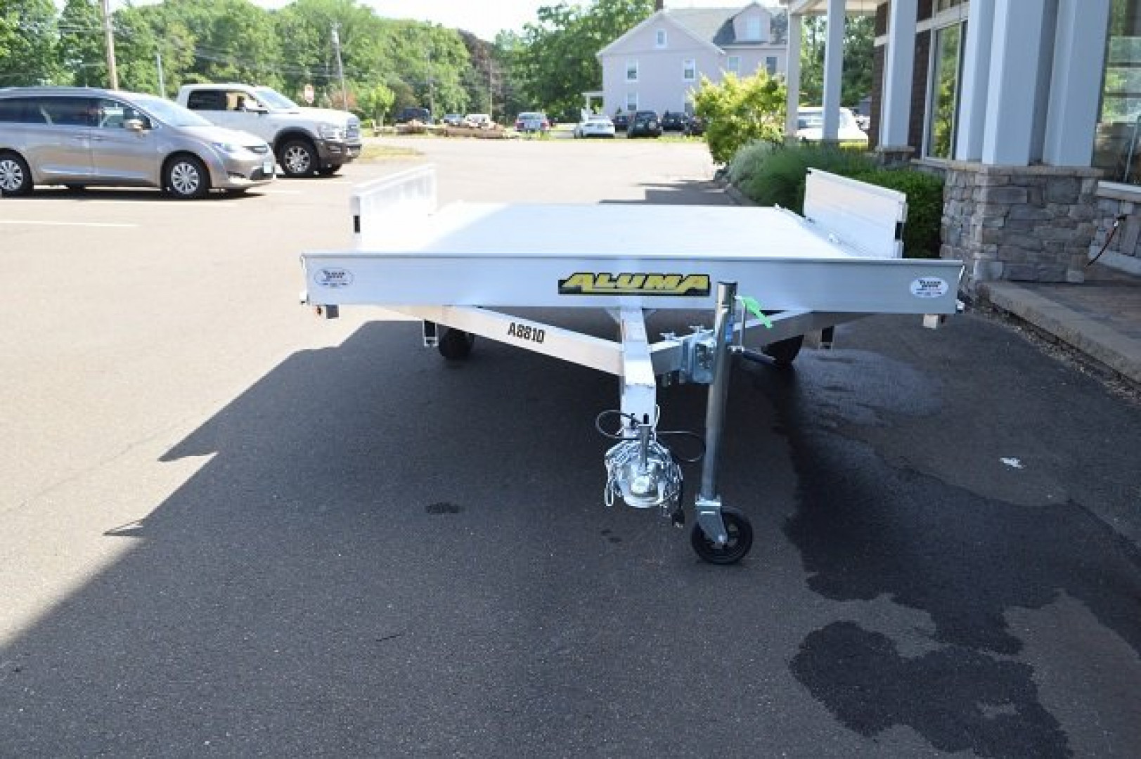 New Aluma 7'4" x 10'7" ATV Trailer 2.2K