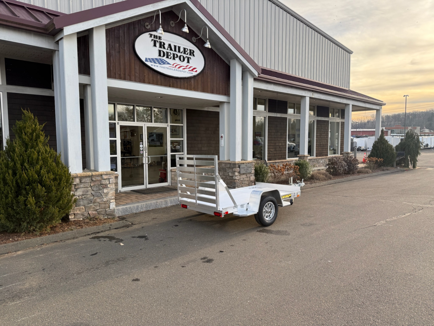 New ALUMA 4’6″ X 8’ UTILITY/BIKE/ATV TRAILER 2.9K