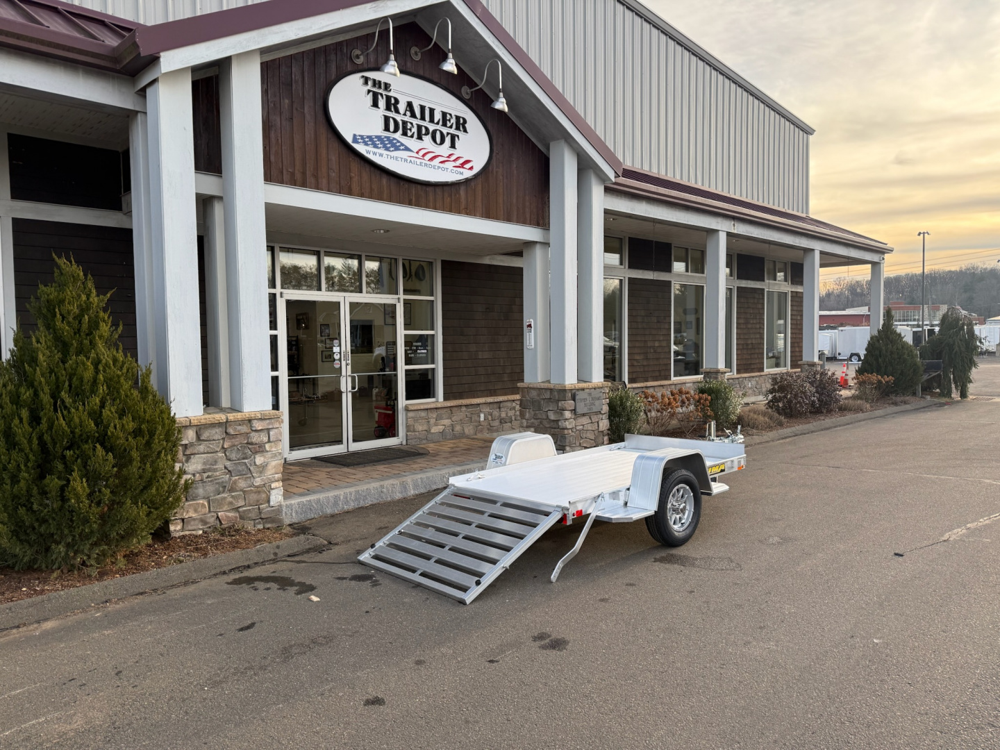 New ALUMA 4’6″ X 8’ UTILITY/BIKE/ATV TRAILER 2.9K