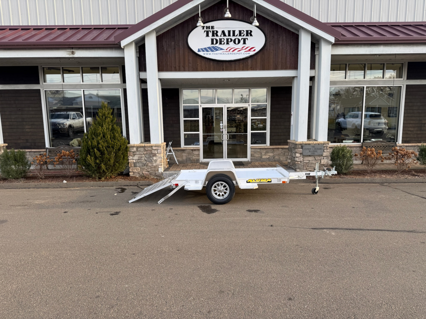 New ALUMA 4’6″ X 8’ UTILITY/BIKE/ATV TRAILER 2.9K