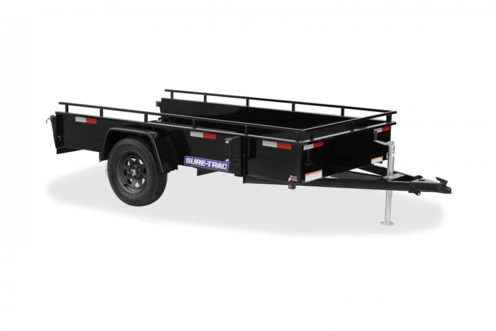New Sure-Trac 6' x 12' Steel High Side Utility Trailer 2.9K