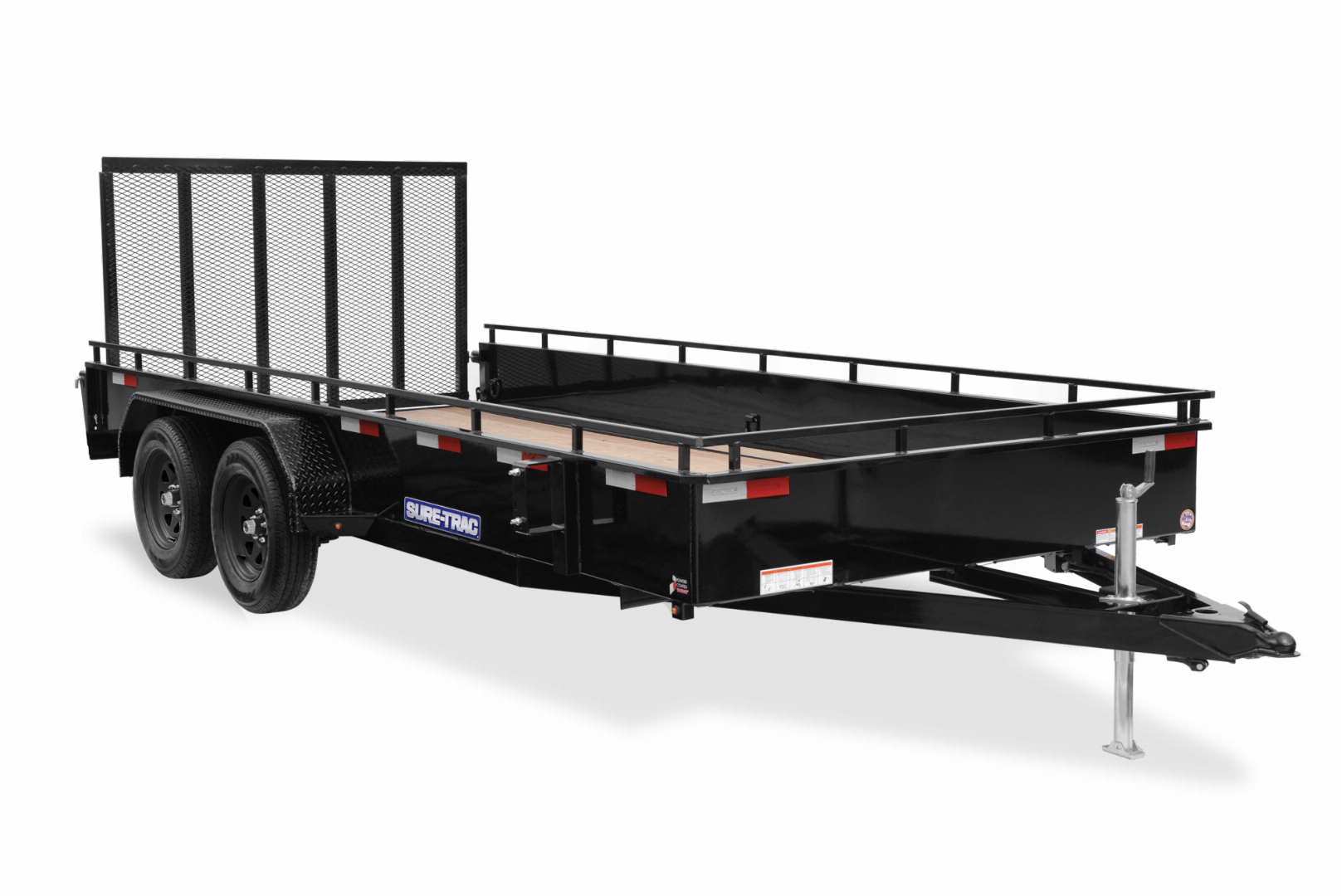 New Sure-Trac 6' x 12' Steel High Side Utility Trailer 2.9K
