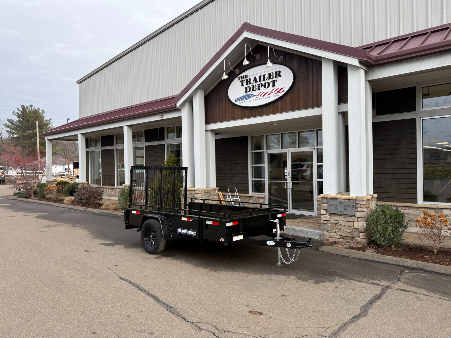 New Sure-Trac 6' x 10' Steel High Side Utility Trailer 2.9K