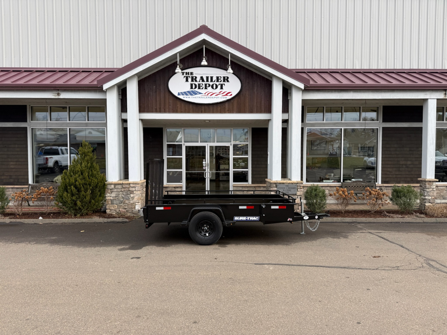 New Sure-Trac 6' x 10' Steel High Side Utility Trailer 2.9K