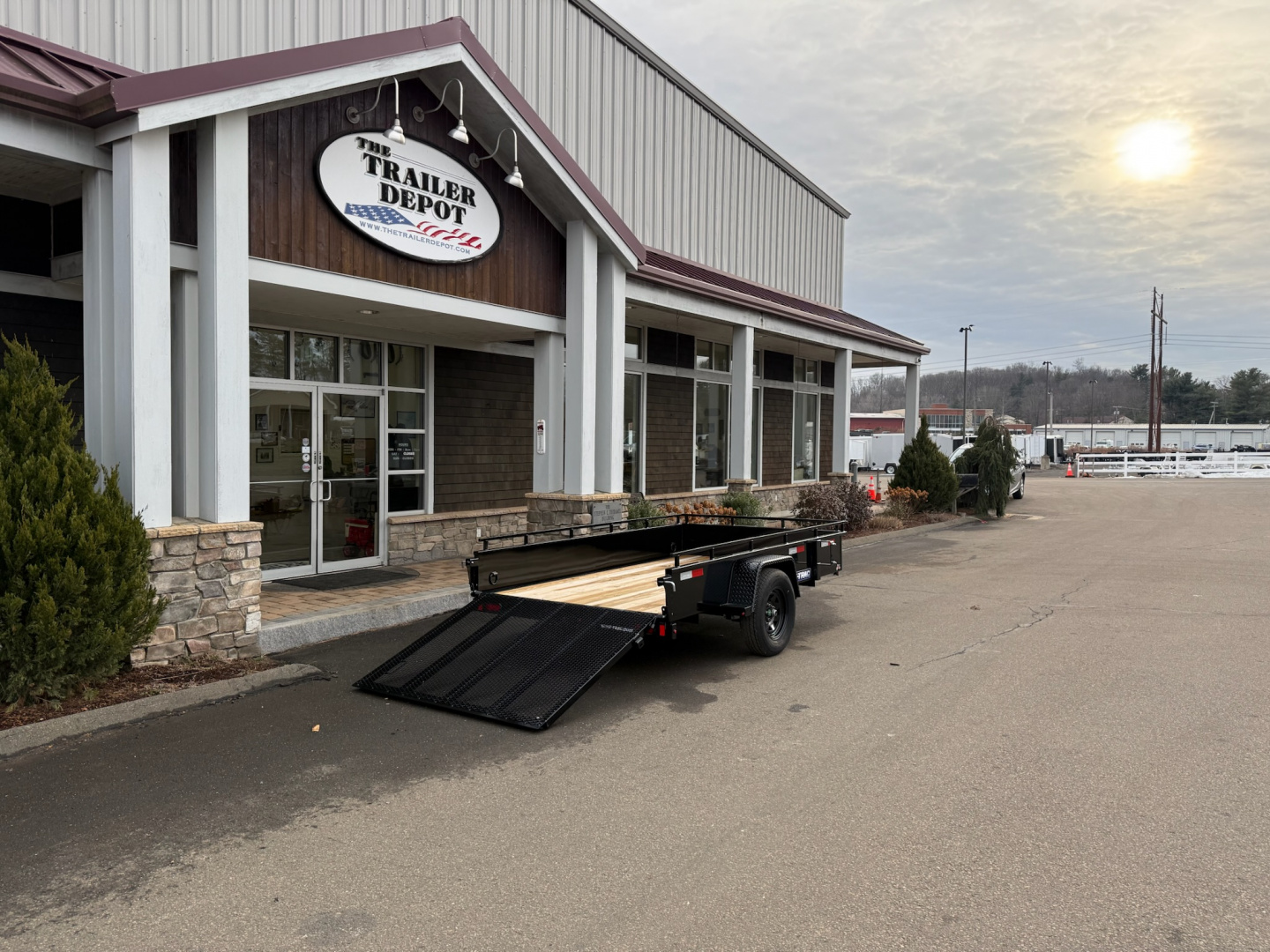 New Sure-Trac 6' x 10' Steel High Side Utility Trailer 2.9K