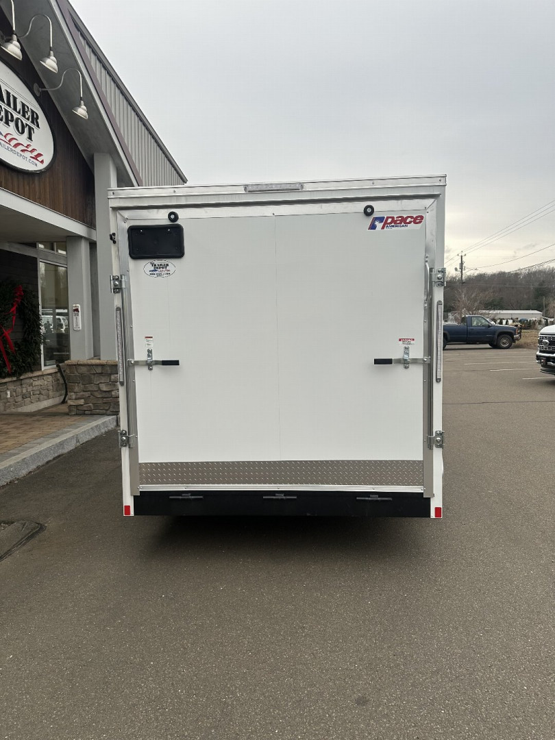 New Pace American 7' x 16' Enclosed Cargo/Landscape Trailer with Ramp Door 7K