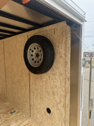 New Pace American 7' x 16' Enclosed Cargo/Landscape Trailer with Ramp Door 7K