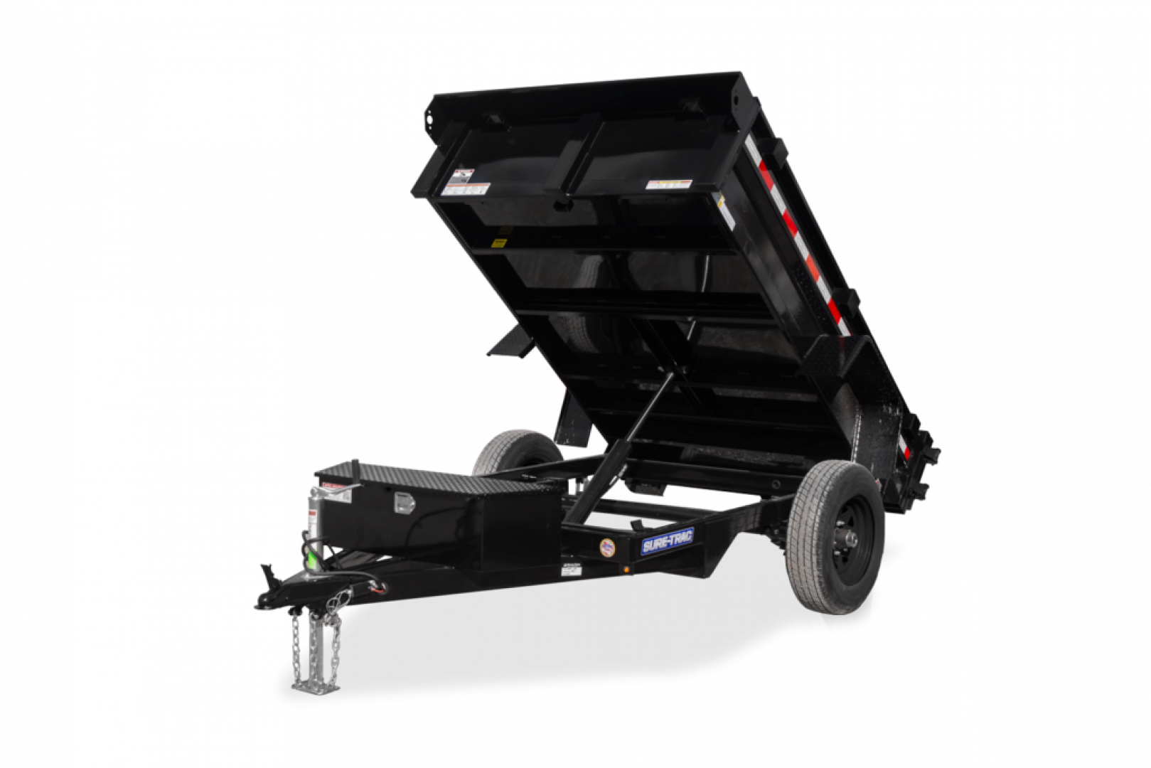 New SURE-TRAC 5' x 8' Low Profile Dump Trailer 5K