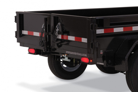 New SURE-TRAC 5' x 8' Low Profile Dump Trailer 5K