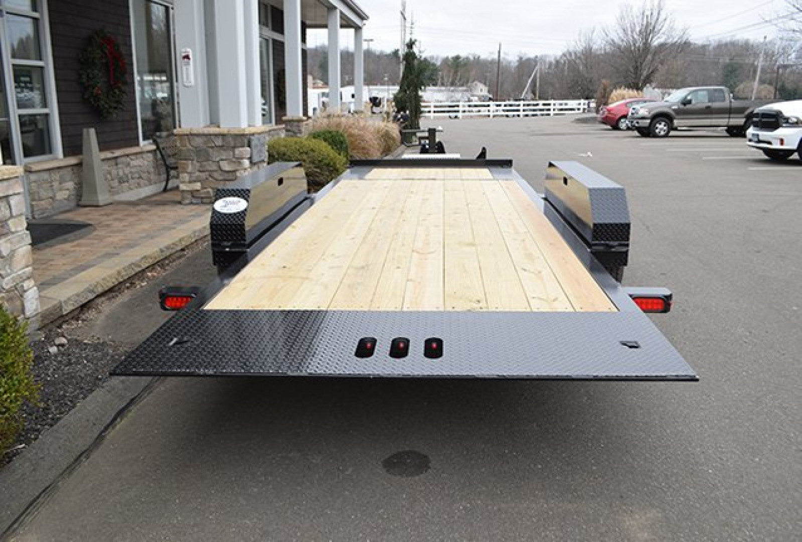New CAM Superline 6’11″ X 20′ EXTRA WIDE SPLIT TILT EQUIPMENT HAULER 15.4K