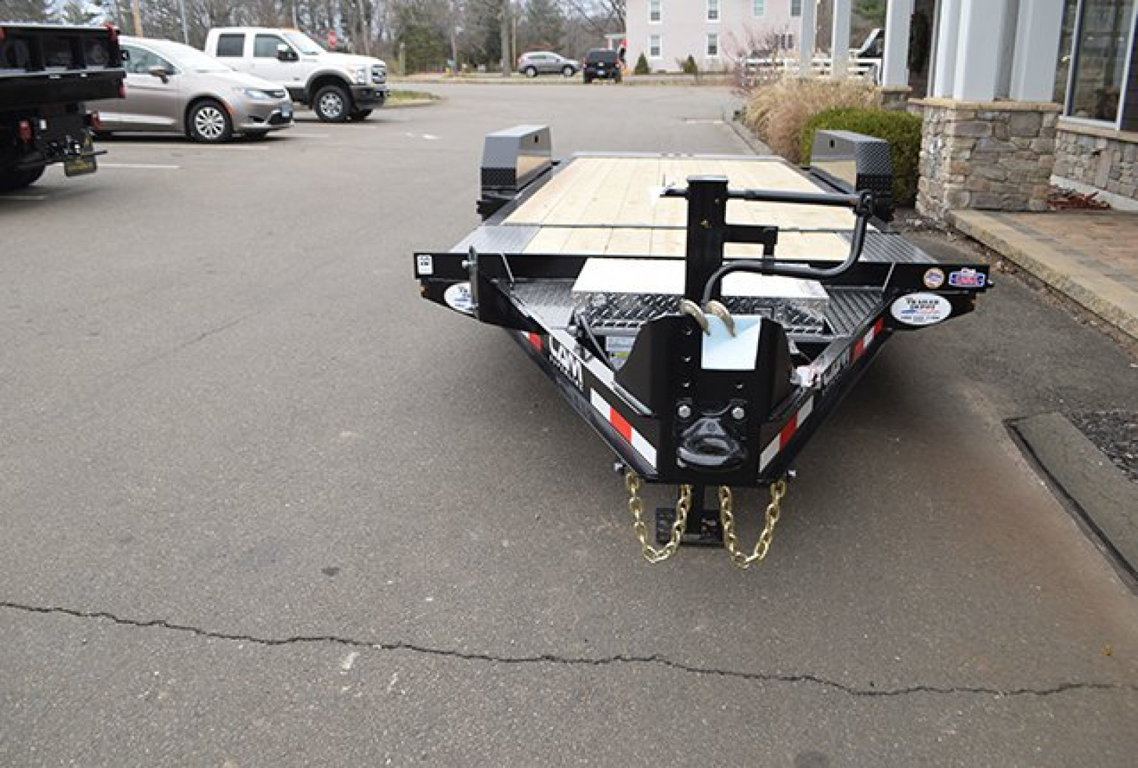 New CAM Superline 6’11″ X 20′ EXTRA WIDE SPLIT TILT EQUIPMENT HAULER 15.4K