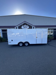 New Pace American 8'6" x 20' + V-Nose Enclosed Cargo Trailer with Ramp Door 9.9K