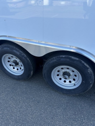 New Pace American 8'6" x 20' + V-Nose Enclosed Cargo Trailer with Ramp Door 9.9K