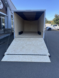 New Pace American 8'6" x 20' + V-Nose Enclosed Cargo Trailer with Ramp Door 9.9K