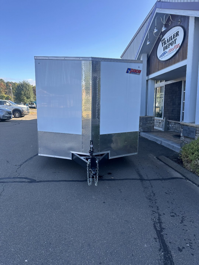 New Pace American 8'6" x 20'+ V-Nose Enclosed Car Hauler 9.9K