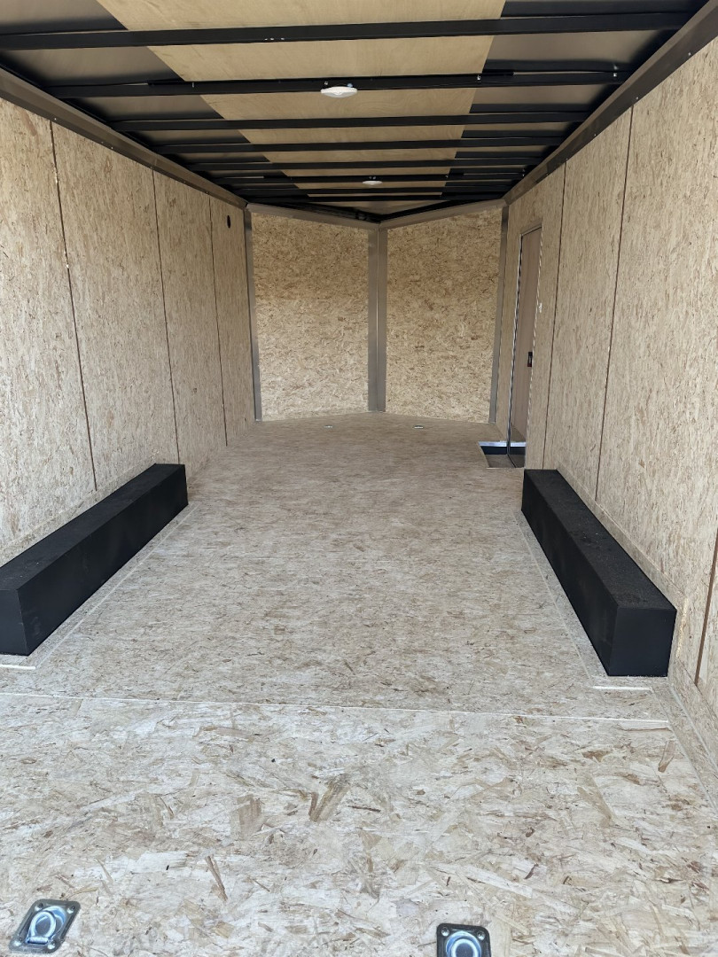 New Pace American 8'6" x 20'+ V-Nose Enclosed Car Hauler 9.9K