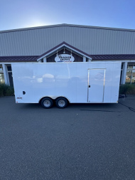 New Pace American 8'6" x 20'+ V-Nose Enclosed Car Hauler 9.9K