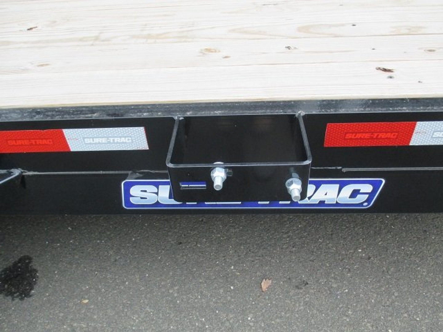 New Sure-Trac 6'10" x 18' Wood Deck Open Car Hauler 9.9K
