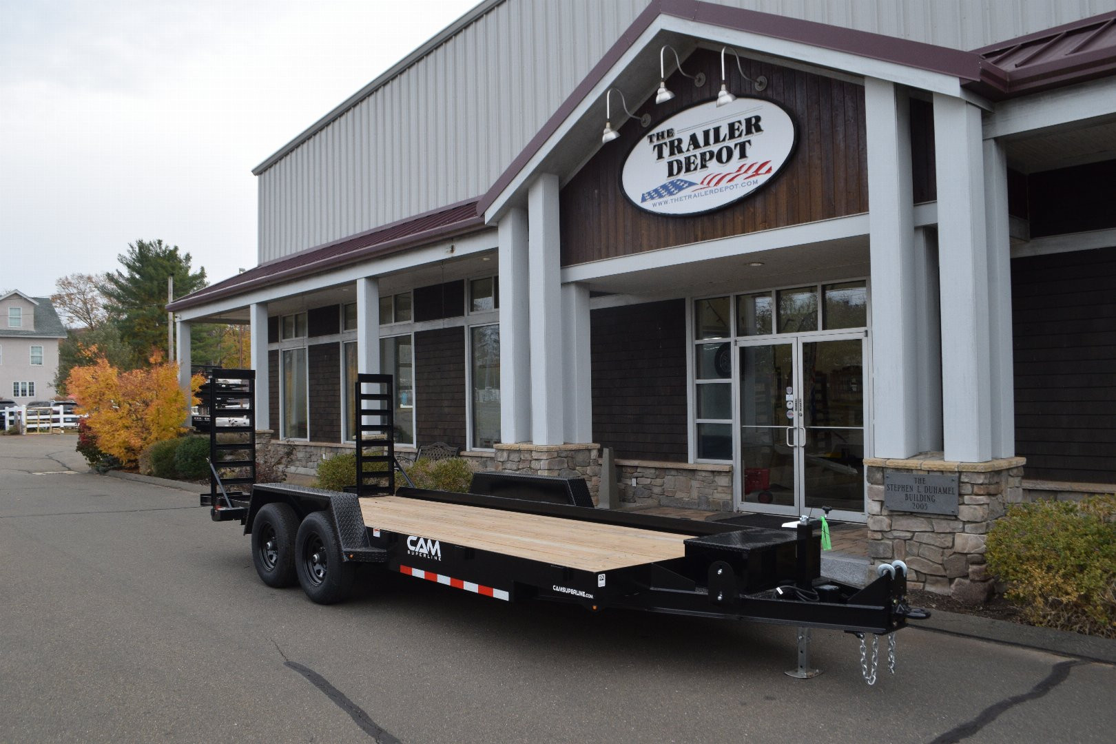 New CAM Superline 6’8″ X 18′ EQUIPMENT TRAILER 9.9K
