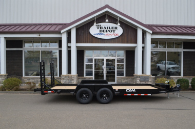 New CAM Superline 6’8″ X 18′ EQUIPMENT TRAILER 9.9K