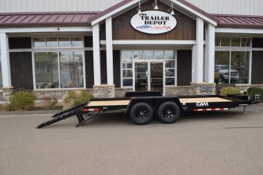New CAM Superline 6’8″ X 18′ EQUIPMENT TRAILER 9.9K