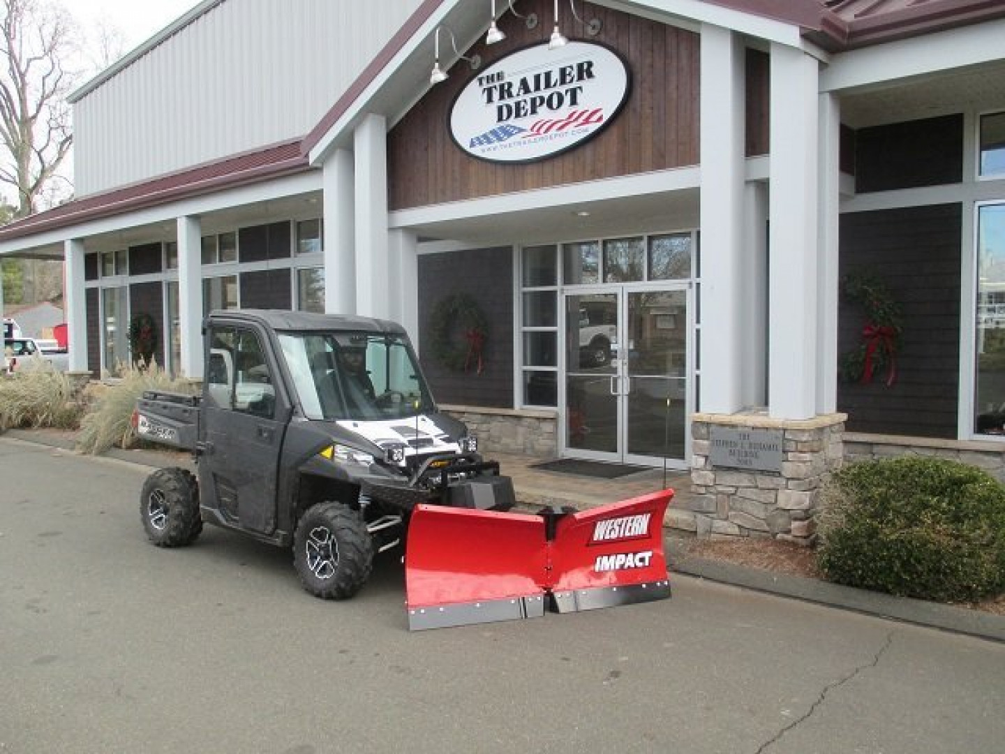 New Western Impact UTV Snowplow