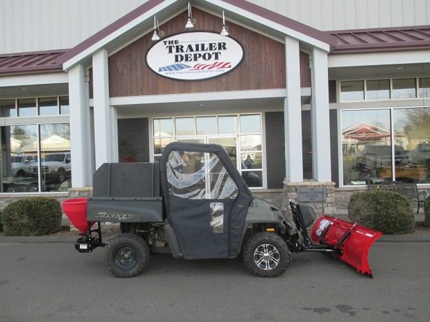 New Western Impact UTV Snowplow