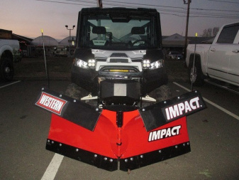 New Western Impact UTV Snowplow