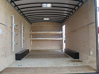 New SURE-TRAC 8’6″ X 18′ ENCLOSED LANDSCAPE TRAILER 9.9K