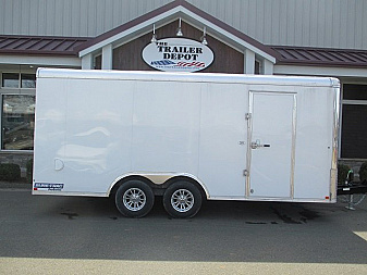 New SURE-TRAC 8’6″ X 18′ ENCLOSED LANDSCAPE TRAILER 9.9K