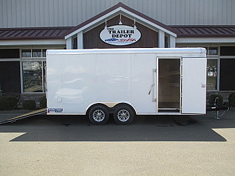 New SURE-TRAC 8’6″ X 18′ ENCLOSED LANDSCAPE TRAILER 9.9K