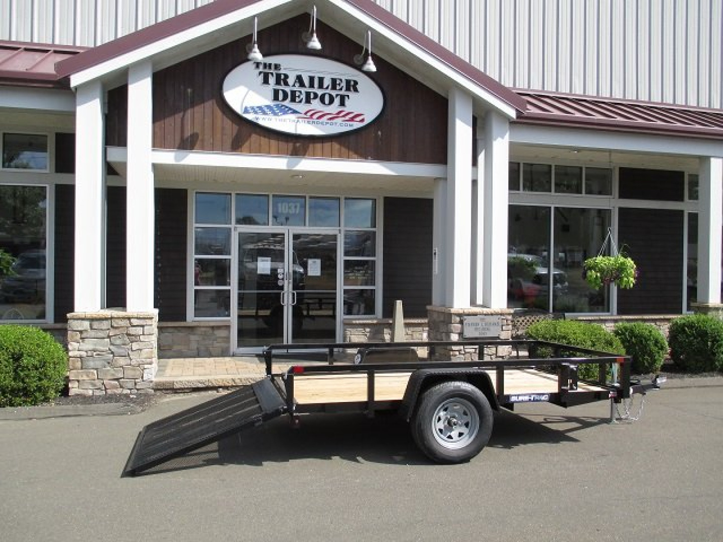 New SURE-TRAC 5′ X 10′ OPEN UTILITY TRAILER 2.9K