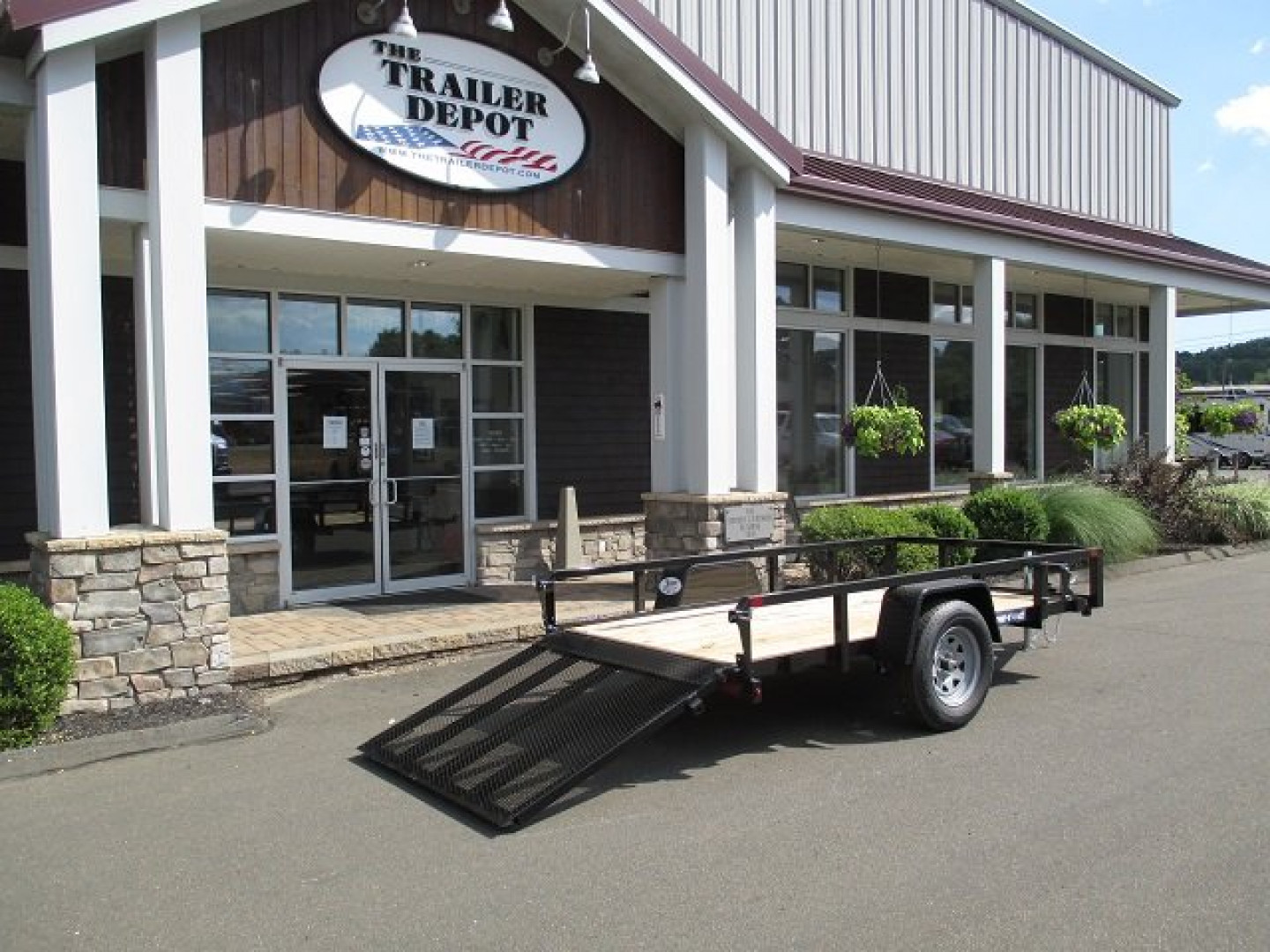 New SURE-TRAC 5′ X 10′ OPEN UTILITY TRAILER 2.9K