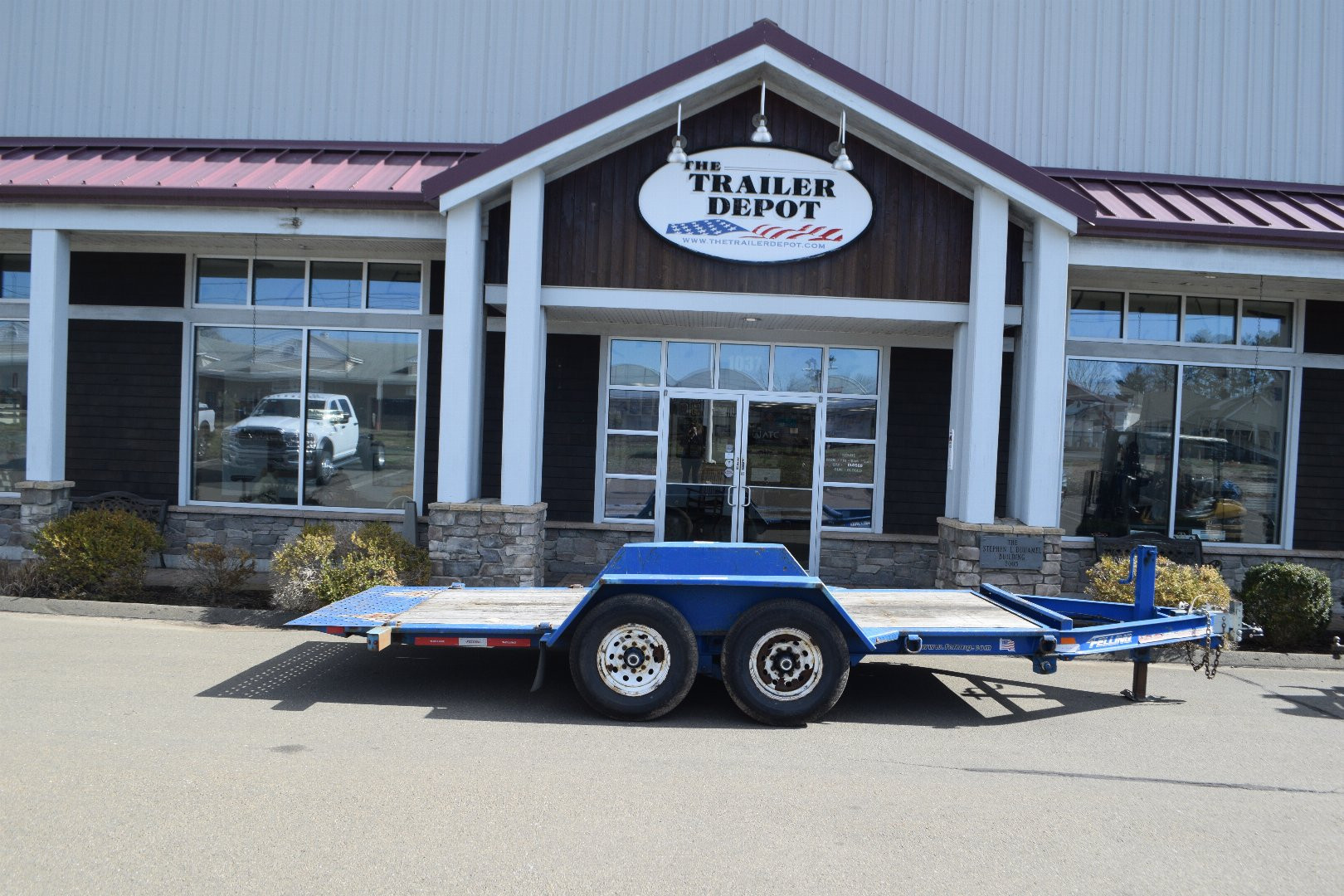 Used Felling 16' Full Tilt Trailer 15.2K
