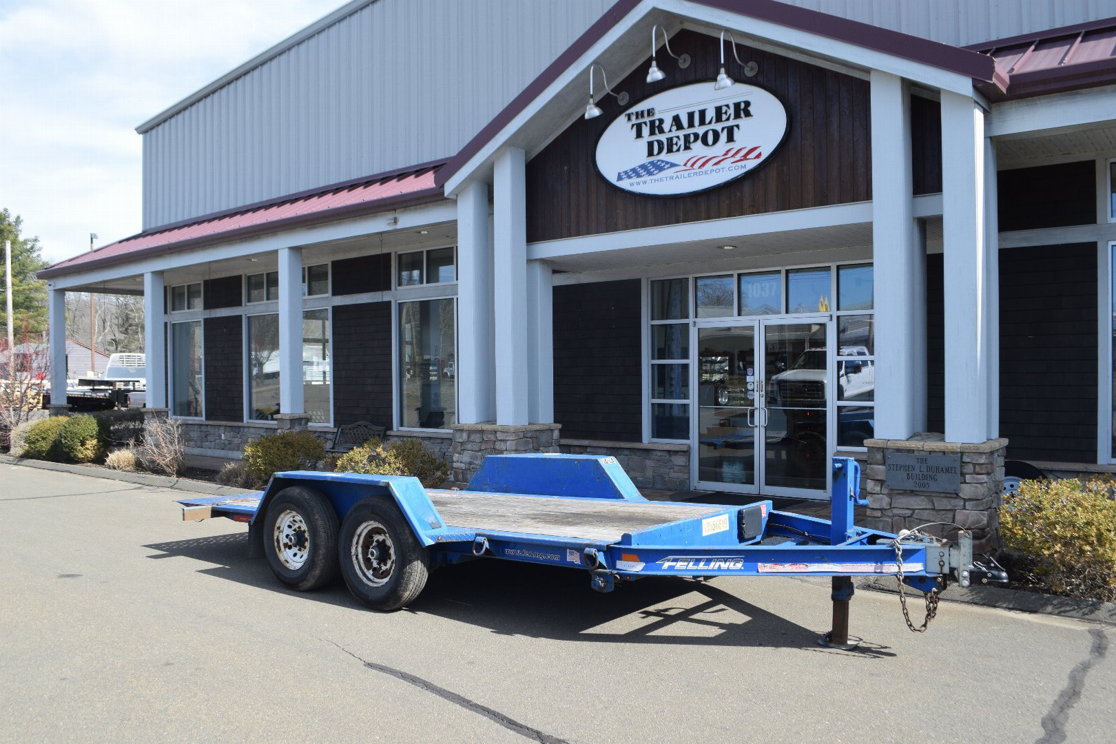 Used Felling 16' Full Tilt Trailer 15.2K