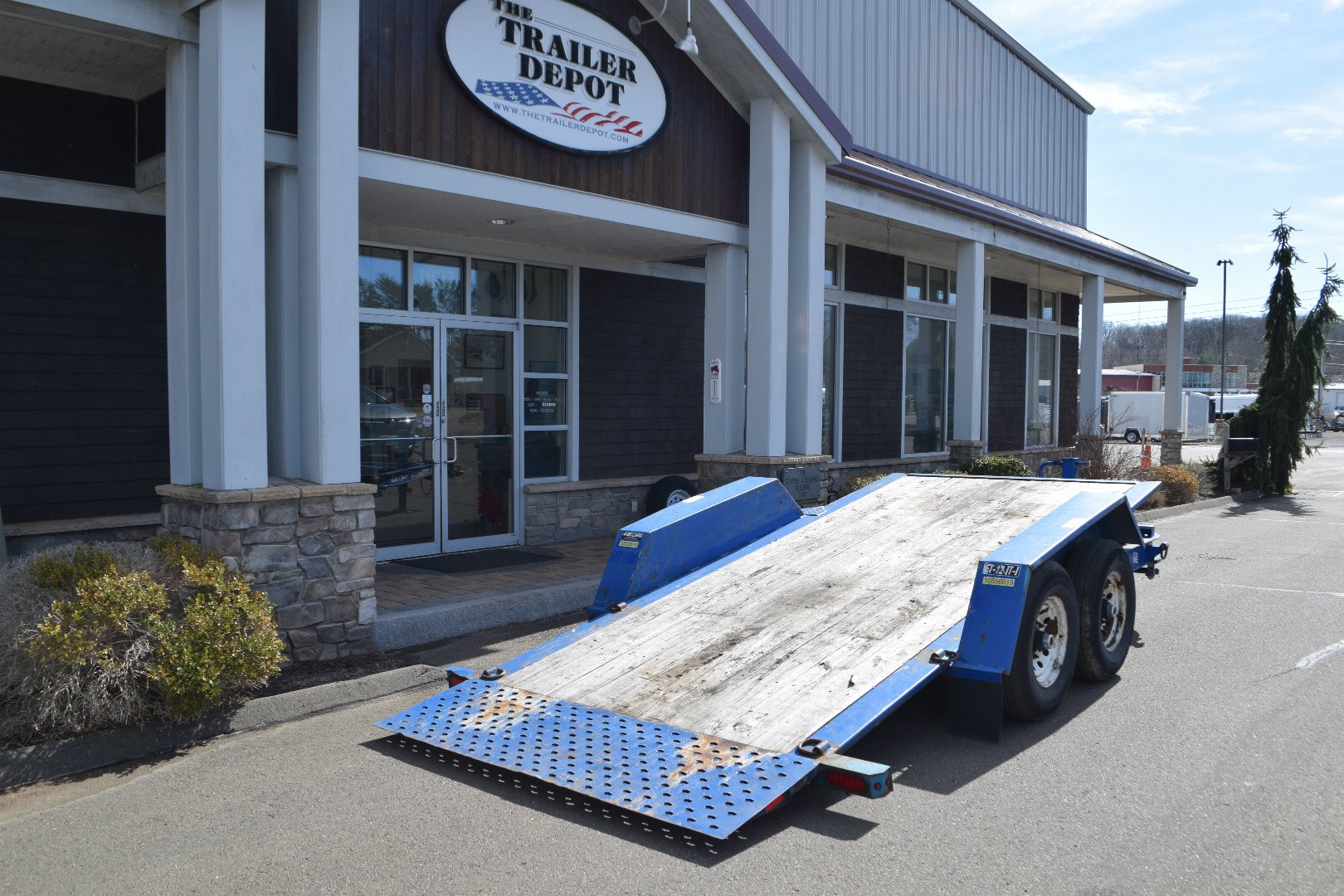 Used Felling 16' Full Tilt Trailer 15.2K