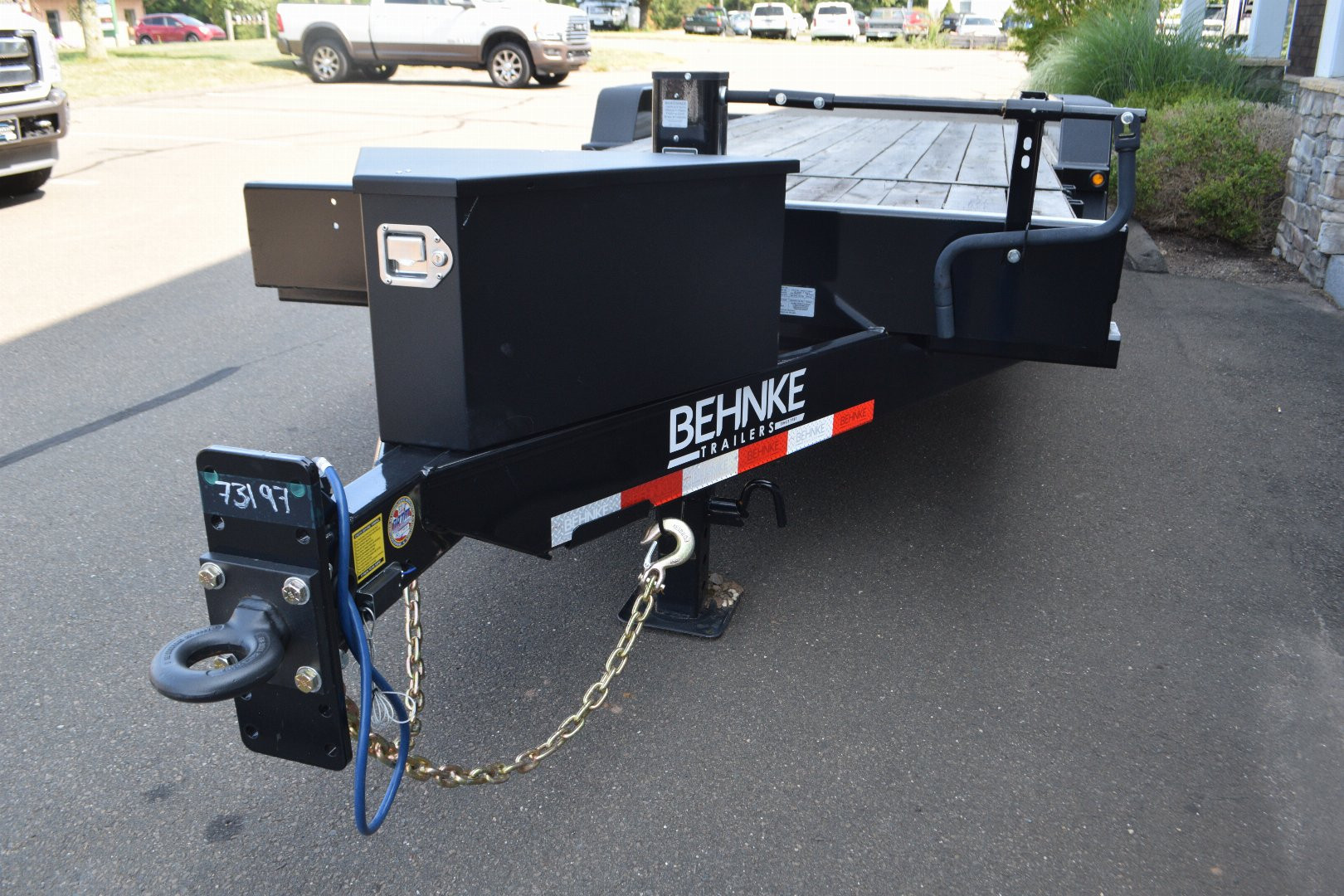 New Behnke 6’11″ X 22′ Tube Tilt Trailer 20K