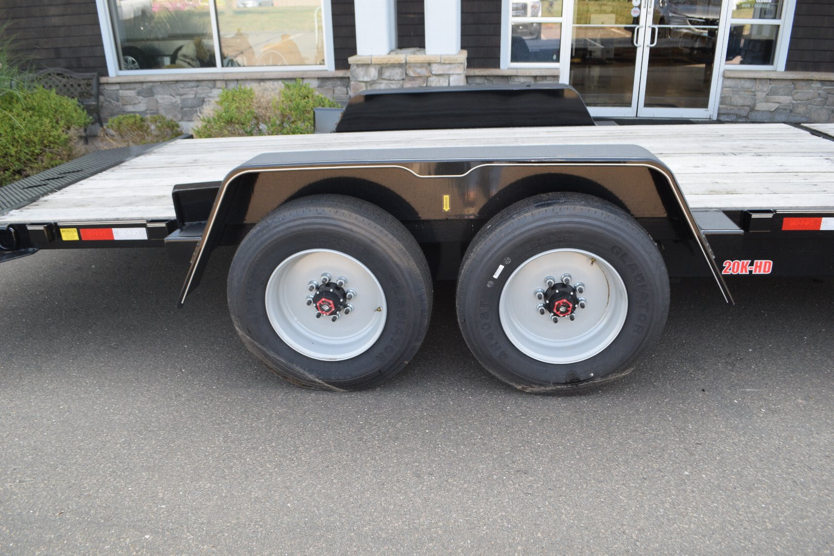 New Behnke 6’11″ X 22′ Tube Tilt Trailer 20K