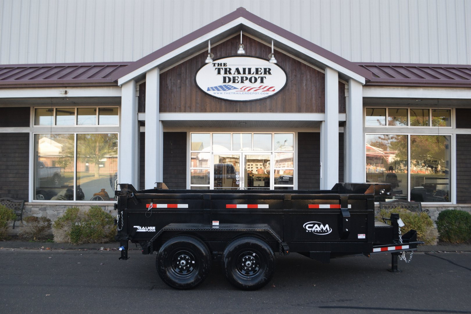 New CAM Superline 6’9″ X 12′ LOW PROFILE BEAST DUMP TRAILER 13.2K