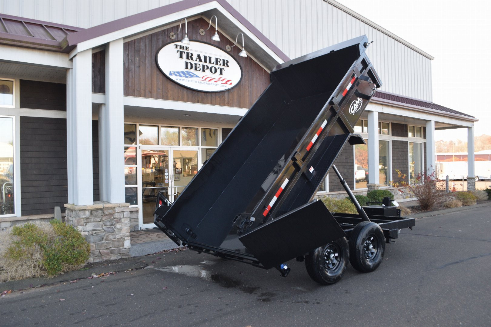 New CAM Superline 6’9″ X 12′ LOW PROFILE BEAST DUMP TRAILER 13.2K