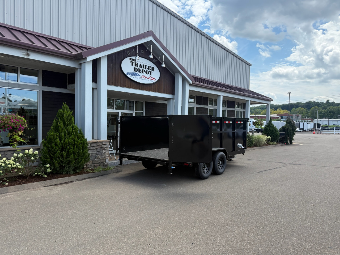 New CAM Superline 6’9″ X 16′ LOW PROFILE BEAST DUMP TRAILER WITH HIGH SIDES 15.4K