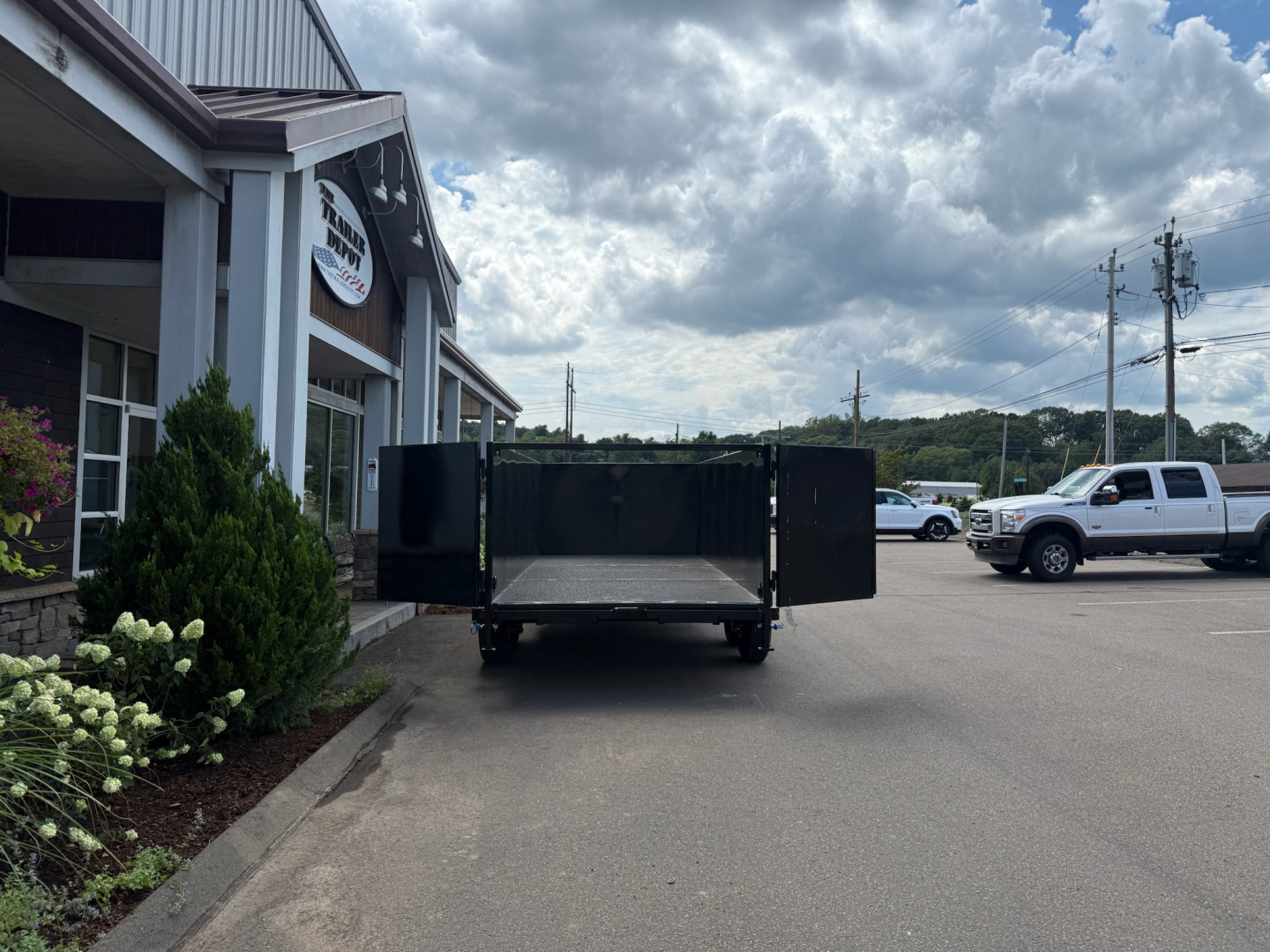 New CAM Superline 6’9″ X 16′ LOW PROFILE BEAST DUMP TRAILER WITH HIGH SIDES 15.4K