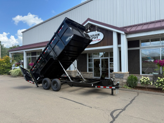 New CAM Superline 6’9″ X 16′ LOW PROFILE BEAST DUMP TRAILER WITH HIGH SIDES 15.4K